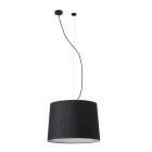 Faro - Conga Lampe Suspension Noir/Noir Ø450 E27 50/60Hz 15W IP 20 classeII 100V-240V