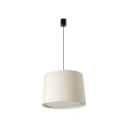 Faro - Conga Lampe Suspension Simple Noir/Blanc E27 50/60Hz 15W IP 20 classeII 100V-240