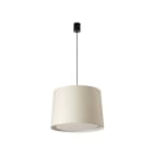 Faro - Conga Lampe Suspension Simple Noir/Beig E27 50/60Hz 15W IP 20 classeII 100V-240V