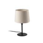 Faro - Samba Mini Lampe De Table Avec Un Noire/Enrubanné Beige E27 50/60Hz15W IP 20 cla