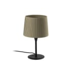 Faro - Samba Mini Lampe De Table Avec Un Noire-Enrubanne Vert E27 50-60Hz15W IP 20 clas