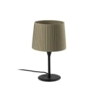 Faro - Samba Mini Lampe De Table Avec Un Noire/Enrubanné Vert E27 50/60Hz15W IP 20 clas