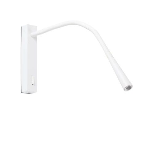 Faro - Flin Led Lampe Applique Lecteur Blanc HIGH POWER LED 50/60Hz 3W3000K IP 20 280lm