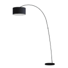 Faro - Papua Lampadaire Noir E27 50/60Hz 15W IP 20 classeII 100V-240V