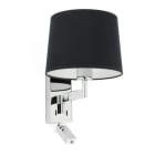 Faro - Artis Lampe Applique Avec Lecteur Chrome/Noire E27 50/60Hz 15W IP 20classe I 100