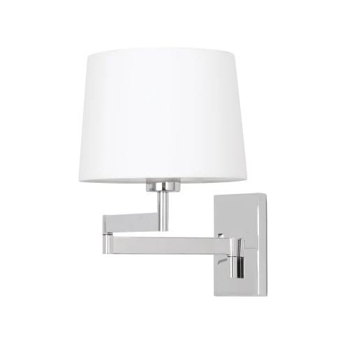 Faro - Artis Lampe Applique Avec Bras Articulé Chrome/Blanc E27 50/60Hz 15W IP20 classe