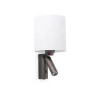 Faro - Rob Lampe Applique Bronze Avec Lecteur Led E27 50/60Hz 15W IP20 classe I 100V-24