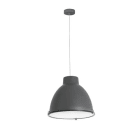 Faro - Charlotte Lampe Suspension Gris Foncé E27 50/60Hz 15W IP 20 classeI 100V-240V