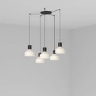Faro - Kombo Lampe Suspension Beige Ø200 5L E27 50/60Hz 15W IP 20classe II 100V-240V