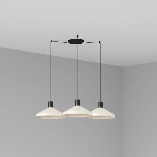 Faro - Kombo Lampe Suspension Beige Ø400 3L E27 50/60Hz 15W IP 20classe II 100V-240V