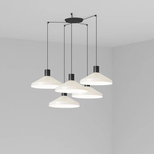 Faro - Kombo Lampe Suspension Beige Ø400 5L E27 50/60Hz 15W IP 20classe II 100V-240V