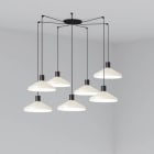 Faro - Kombo Lampe Suspension Beige Ø400 7L E27 50/60Hz 15W IP 20classe II 100V-240V