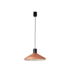 Faro - Kombo Terracotta Lampe Suspension Beige Ø400 1L E27 50/60Hz 15W IP20 classe II 1