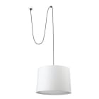Faro - Conga Lampe Suspension Blanche Avec Fiche E27 50/60Hz 15W IP 20classe II 100V-24