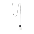 Faro - Kombo Lampe Suspension Beige Ø120 Avec Fiche E27 50/60Hz 15W IP20 classe II 100V
