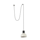 Faro - Kombo Lampe Suspension Beige Ø200 Avec Fiche E27 50/60Hz 15W IP20 classe II 100V