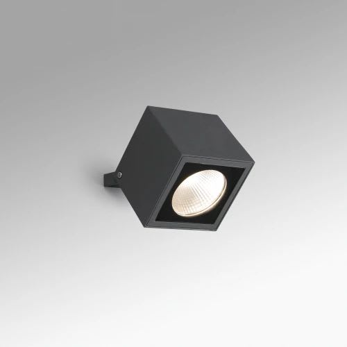 Faro - Oko Lampe Projecteur Gris Foncé COB LED 50/60Hz 20W 3000K IP65 IK 8 1400lm class
