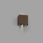 Faro - Olan Led Lampe Applique Rouille COB LED 50/60Hz 6W 3000K IP65 IK 6 200lm classeI
