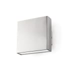 Faro - Kaula-1 Led Lampe Applique Inox SMD LED 50/60Hz 9W 3000K IP44 400lm classe I 220