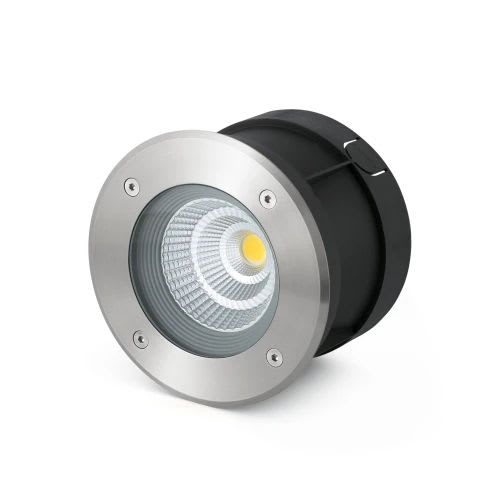 Faro - Suria-12 Led Lampe Encastrable Inox 24° COB LED 50/60Hz 12W 3000KIP 67 IK 8 1280