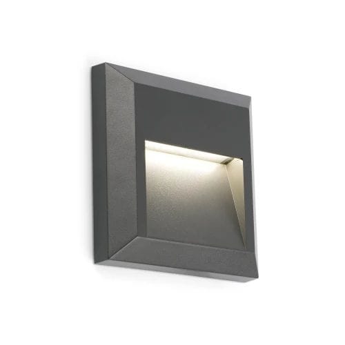 Faro - Grant-C Lampe Applique Gris Foncé SMD LED 50/60Hz 1W 3000K IP65 IK 10 65lm class