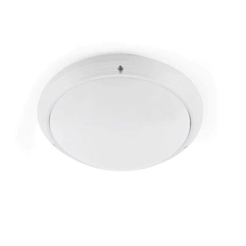 Faro - Dakron Plafonnier Blanc E27 50/60Hz 15W IP 65 IK 10 classeII 100V-240V