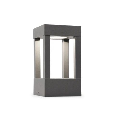 Faro - Agra Led Lampe Balise Gris Foncé COB LED 50/60Hz 9W 3000KIP 55 420lm classe I100