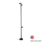 Faro - Brot Lampadaire Noir SMD LED 50/60Hz 21W 2700K IP65 930lm classe I 100V-240V