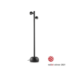 Faro - Brot Lampe Balise Noire Avec Câble SMD LED 50/60Hz 10W 2700KIP 65 620lm classe I