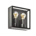 Faro - Pomo Led Lampe Applique Gris Foncé E27 50/60Hz 15W IP 65IK 6 classe I 100V-240V