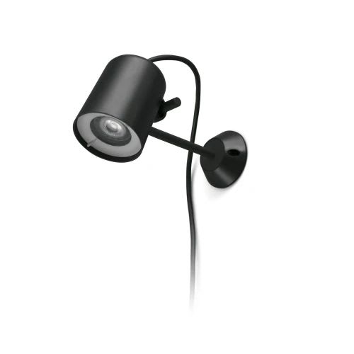 Faro - Flow Lampe Applique Avec Piquet Noir GU10 50/60Hz 5W IP 65classe II 100V-240V