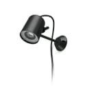 Faro - Flow Lampe Applique Avec Piquet Noir GU10 50/60Hz 5W IP 65classe II 100V-240V