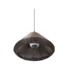 Faro - Saigon Lampe Suspension Grise/Marron W70 Cone Cap E27 50/60Hz 15W IP65 classe II