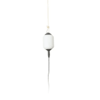 Faro - Saigon Lampe Portable Et Suspension Grise/Blanc Mat R17 Hole Cap E2750/60Hz 15W