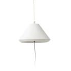 Faro - Saigon Lampe Portable Et Suspension Grise/Blanc Mat T70 Hole Cap E2750/60Hz 15W