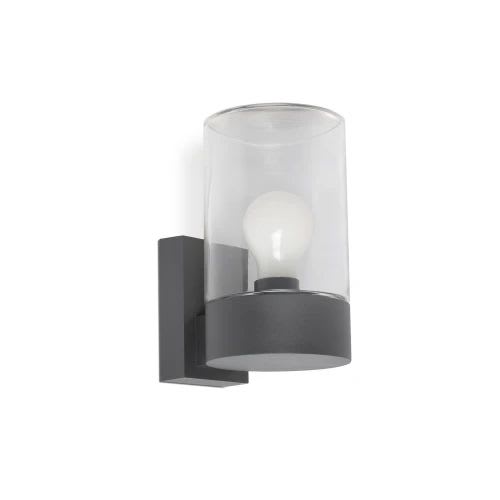 Faro - KILA Applique gris foncé transparent E27 50/60Hz 15W IP 65 classeI 100V-240V