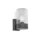 Faro - KILA Applique gris foncé transparent E27 50/60Hz 15W IP 65 classeI 100V-240V