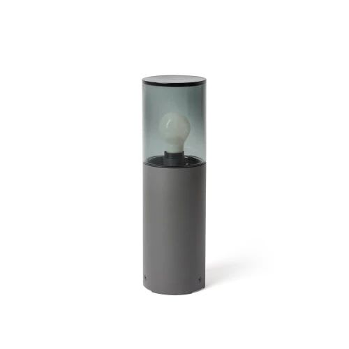 Faro - KILA Lampe balise gris foncé H400 fumé E27 50/60Hz 15W IP65 classe I 100V-240V