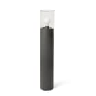 Faro - KILA Lampe balise gris foncé H700 transparent E27 50/60Hz 15W IP65 classe I 100V