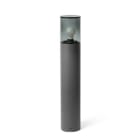 Faro - KILA Lampe balise gris fonce H700 fume E27 50-60Hz 15W IP65 classe I 100V-240V