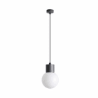 Faro - Moon Lampe Suspensiongris Foncé E27 50/60Hz 15W IP 44 classe I100V-240V