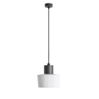 Faro - Muffin Lampe Suspensiongris Foncé E27 50/60Hz 15W IP 44 classe I100V-240V