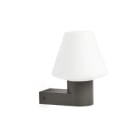 Faro - Mistu Applique Gris Foncé E27 50/60Hz 15W IP 44 classe I100V-240V