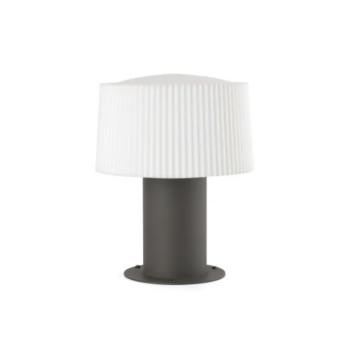 Faro - Muffin Borne Gris Foncé H300 E27 50/60Hz 15W IP 44classe I 100V-240V