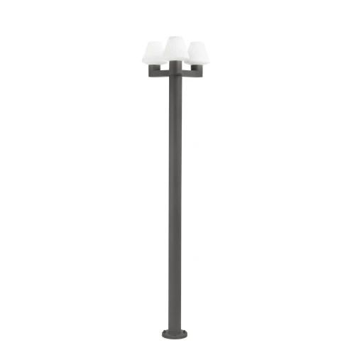 Faro - Mistu Lampadaire Extérieure Gris Foncé 3Xe27 E27 50/60Hz 15WIP 44 classe I 100V