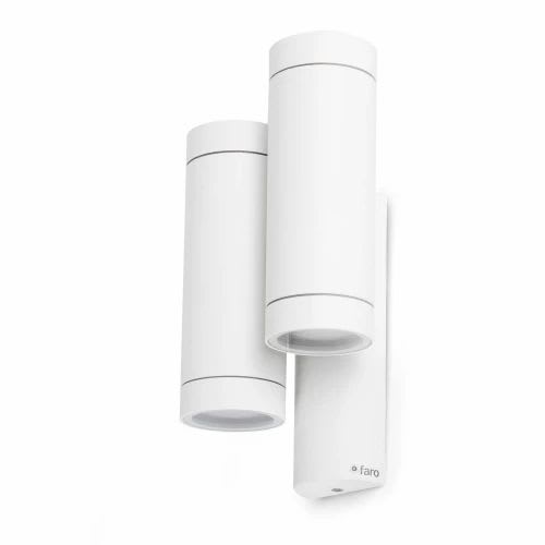 Faro - Steps Lampe Applique Blanc Doble Gu10 35W GU10 50/60Hz 8W IP44 classe I 100V-240