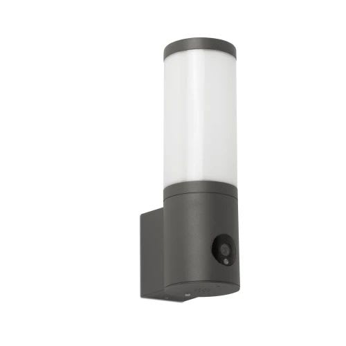 Faro - Orwell Led Lampe Applique Gris Foncé Avec Caméra SMD LED 50/60Hz13W IP 54 480lm