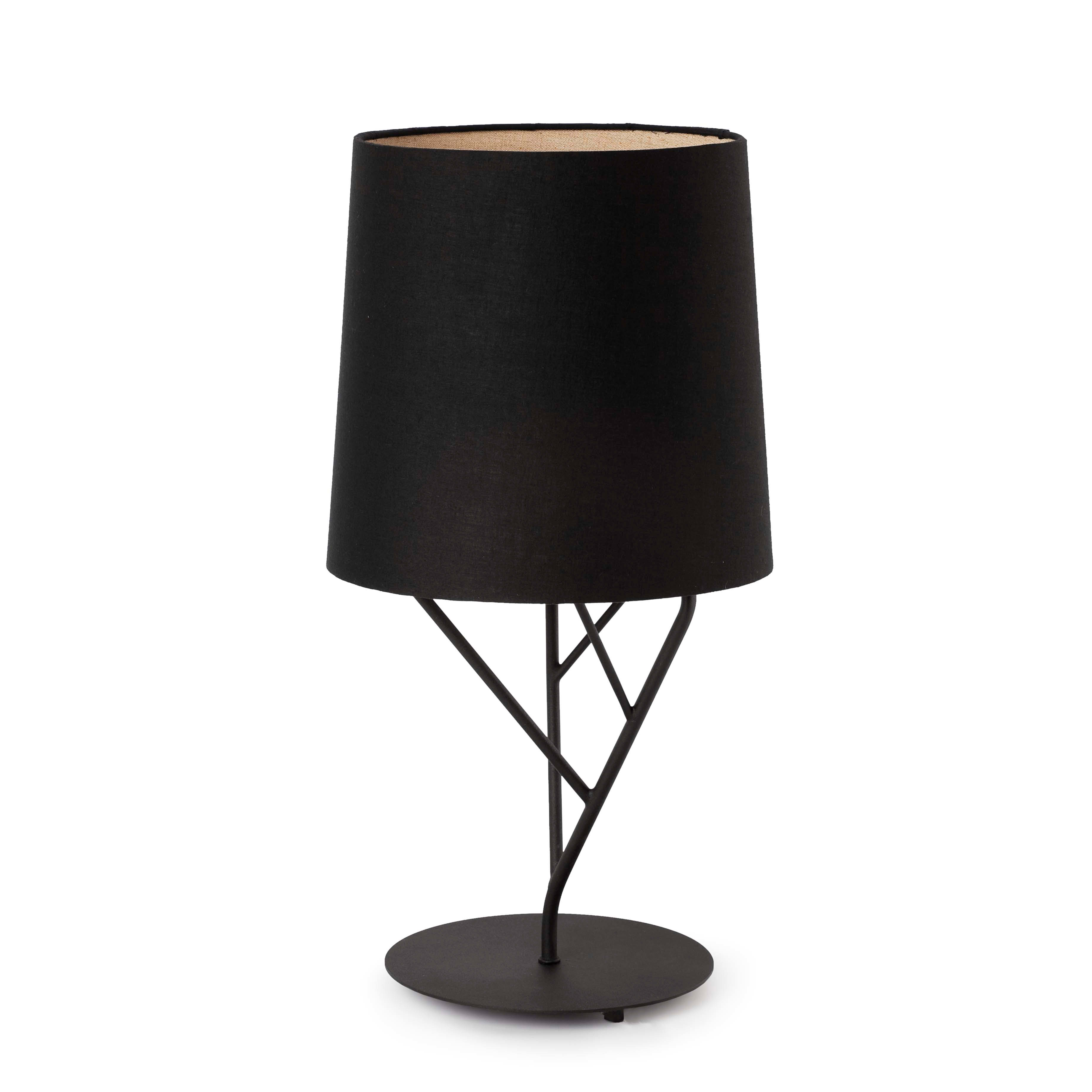 Faro - Tree Lampe De Table Avec Un Noir 1L E27 50/60Hz 15WIP 20 classe II 100V-240V