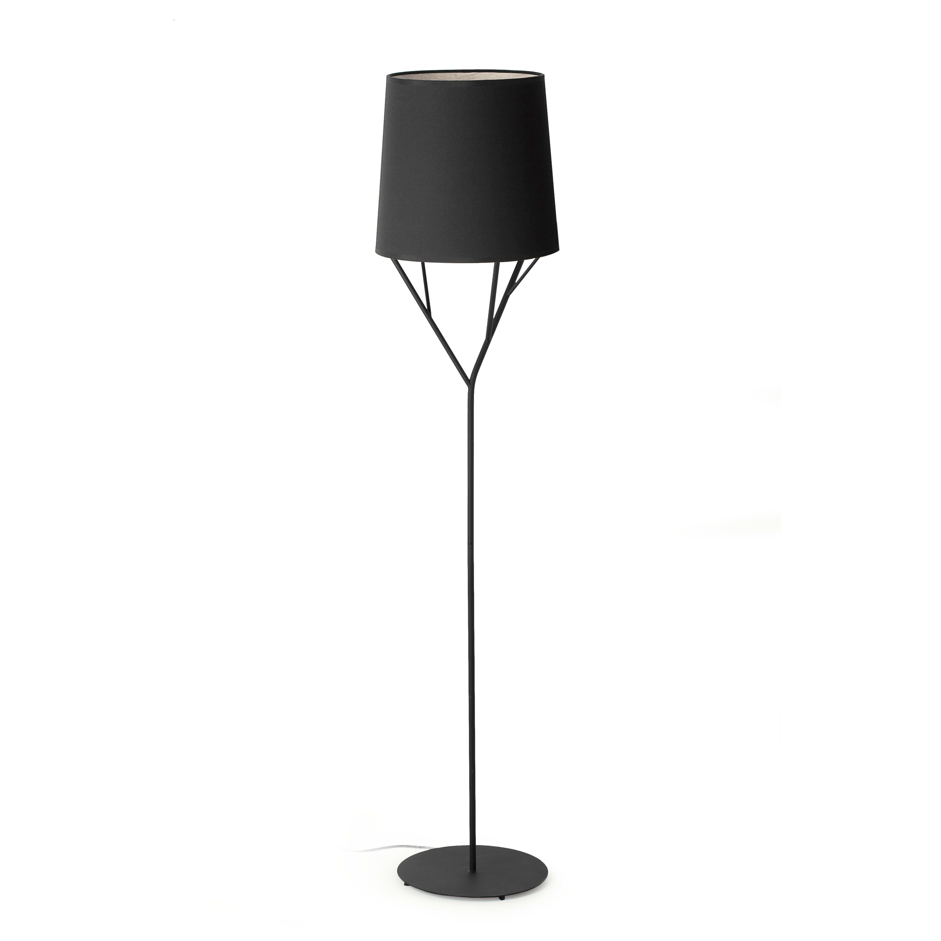 Faro - Tree Lampadaire  Noir 1L E27 50/60Hz 15W IP 20classe II 100V-240V
