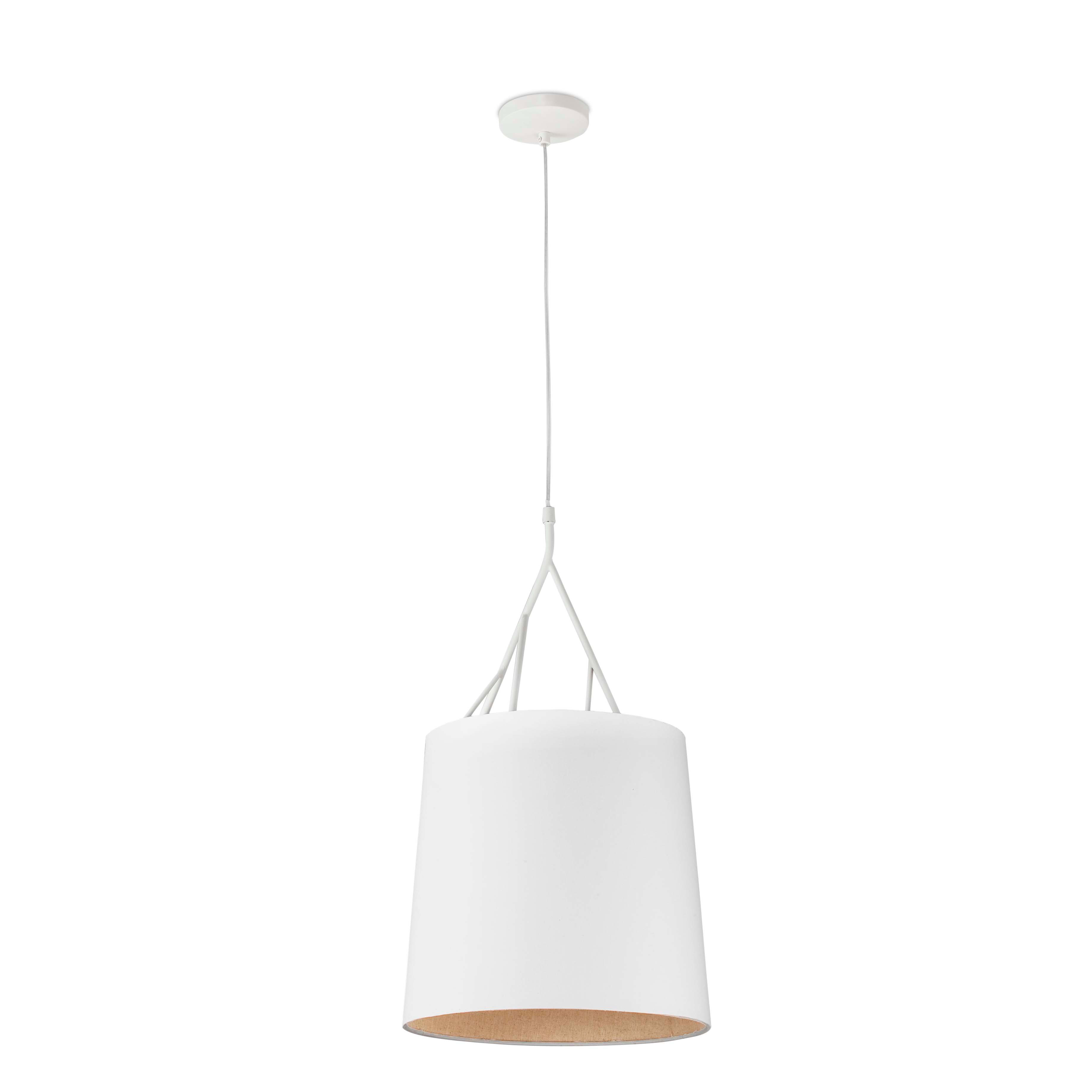 Faro - Tree Lampe Suspension Blanche 1L E27 50/60Hz 15W IP 20 classeI 100V-240V